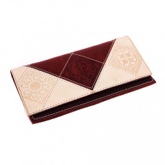 050-07-40М портмоне женское кожаное «Жар-птица»
