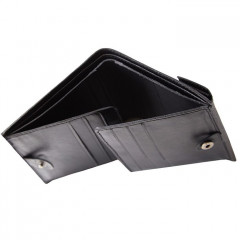 122-08-51/1 портмоне мужское кожаное «Royal». Цвет черный