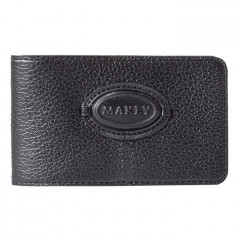 004-08-55/1 визитница мужская «Classic». Цвет черный