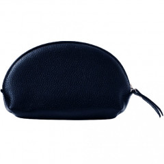 048-08-51/3 Косметичка кожаная синий