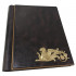 Крылатый лев кожаный альбом под наклейку