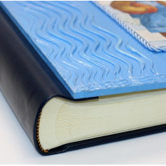 Ricamo детский фотоальбом голубой под наклейку