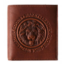 122-08-51/3 портмоне мужское кожаное «Royal». Цвет черный