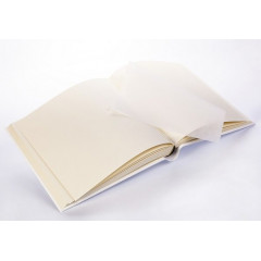 566-1 кожаный альбом под наклейку белый 