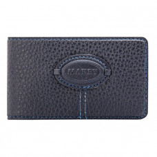 004-08-55/4 визитница мужская «Classic». Цвет синий