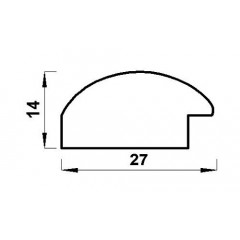 647221-6 пластиковая рамка 15-21
