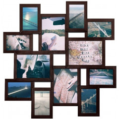 Memories MAX деревянная коричневая мультирамка