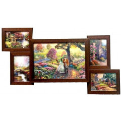 Фантазия-5 деревянная мультирамка