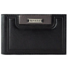 004-08-47 визитница мужская «Сити». Цвет черный