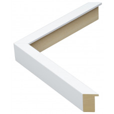 wood-baget- 107-09 багет дерево белый