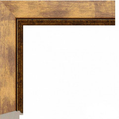 160-1 багет деревянный золото