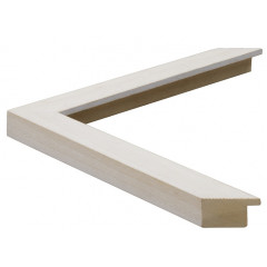 32-048 багет дерево белый