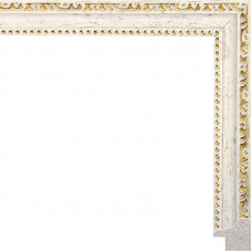 22-01 багет из пластика белый