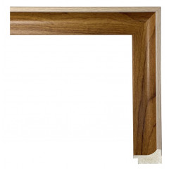 28-4 багет из пластика  коричневый