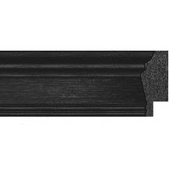 351-90 багет из пластика чёрный