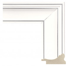 58-WS багет из пластика белый