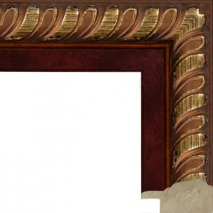 75-2 багет из пластика коричневый