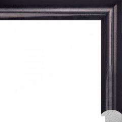 75-5 багет из пластика чёрный