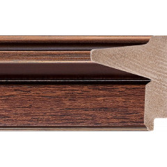 80-56 багет из пластика коричневый