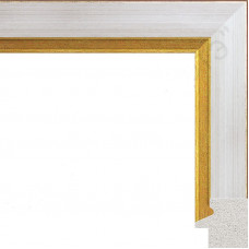 33-63 багет из пластика белый