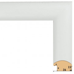 201-5 багет из пластика белый