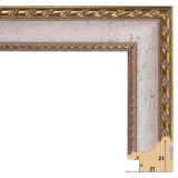 F-23 пластиковая рамка 50-50