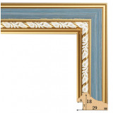 F-131 пластиковая рамка 50-50