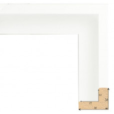 413-5 багет из пластика белый