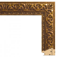 325-1 багет из пластика золото