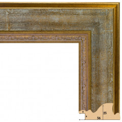 562-18 багет из пластика 