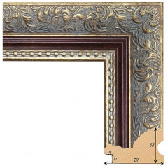 583-20 багет из пластика 