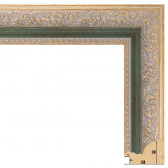 583-8 багет из пластика 