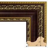 F-73 пластиковая рамка 30-60