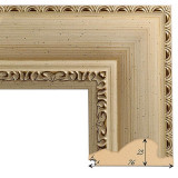 F-07 пластиковая рамка 80-110