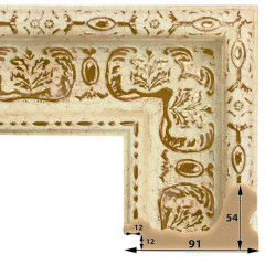 915-5 багет из пластика бежевый