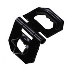 Зубчатый подвес забивной ZU-07 20х12 мм, с петлёй и 1 отверстием