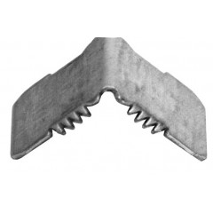 Пластины для скрепления алюминиевого профиля ZZ-12, 24х24х16 мм