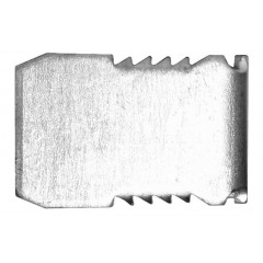 Пластины для скрепления алюминиевого профиля ZZ-12, 24х24х16 мм