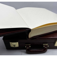 Донателло кожаный альбом в кейсе