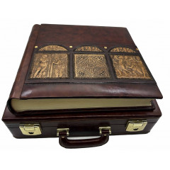 Донателло кожаный альбом в кейсе