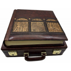 Донателло кожаный альбом в кейсе