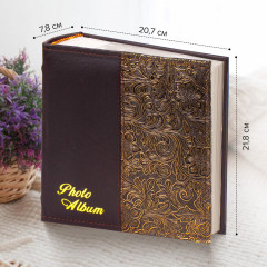 Sam-k-10 фотоальбом 300 фото 10х15, кожзам