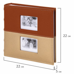 Sam-k-22 фотоальбом 200 фото 10х15, кожзам