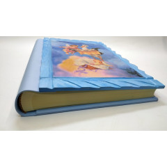 Аист детский альбом голубой