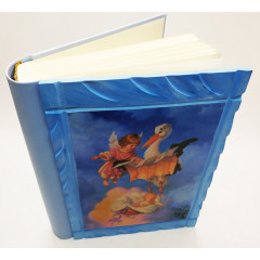 Аист детский альбом голубой