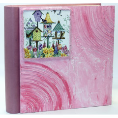Delizia детский альбом розовый под наклейку