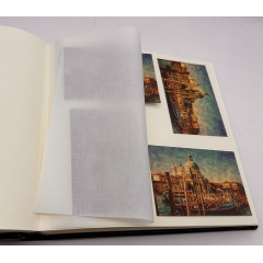 Москва кожаный альбом под наклейку 