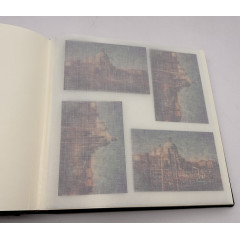 Москва кожаный альбом под наклейку 