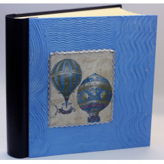 Fiabo детский фотоальбом голубой под наклейку