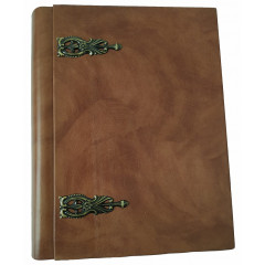 Libro marrone кожаный альбом под наклейку